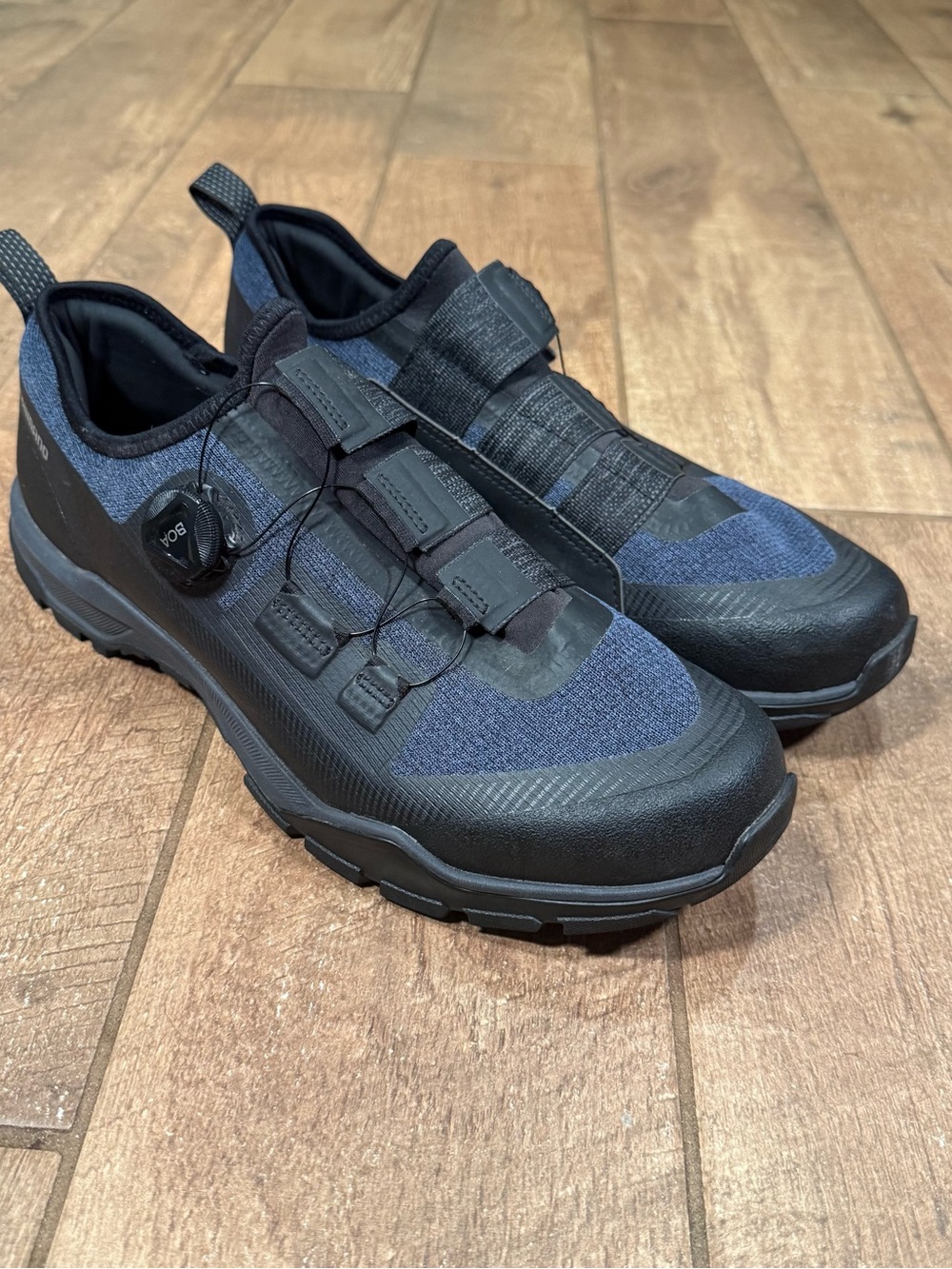 Shimano SH-EX700 Cycling Shoes, Dark Blue, EU46 BOA Laces